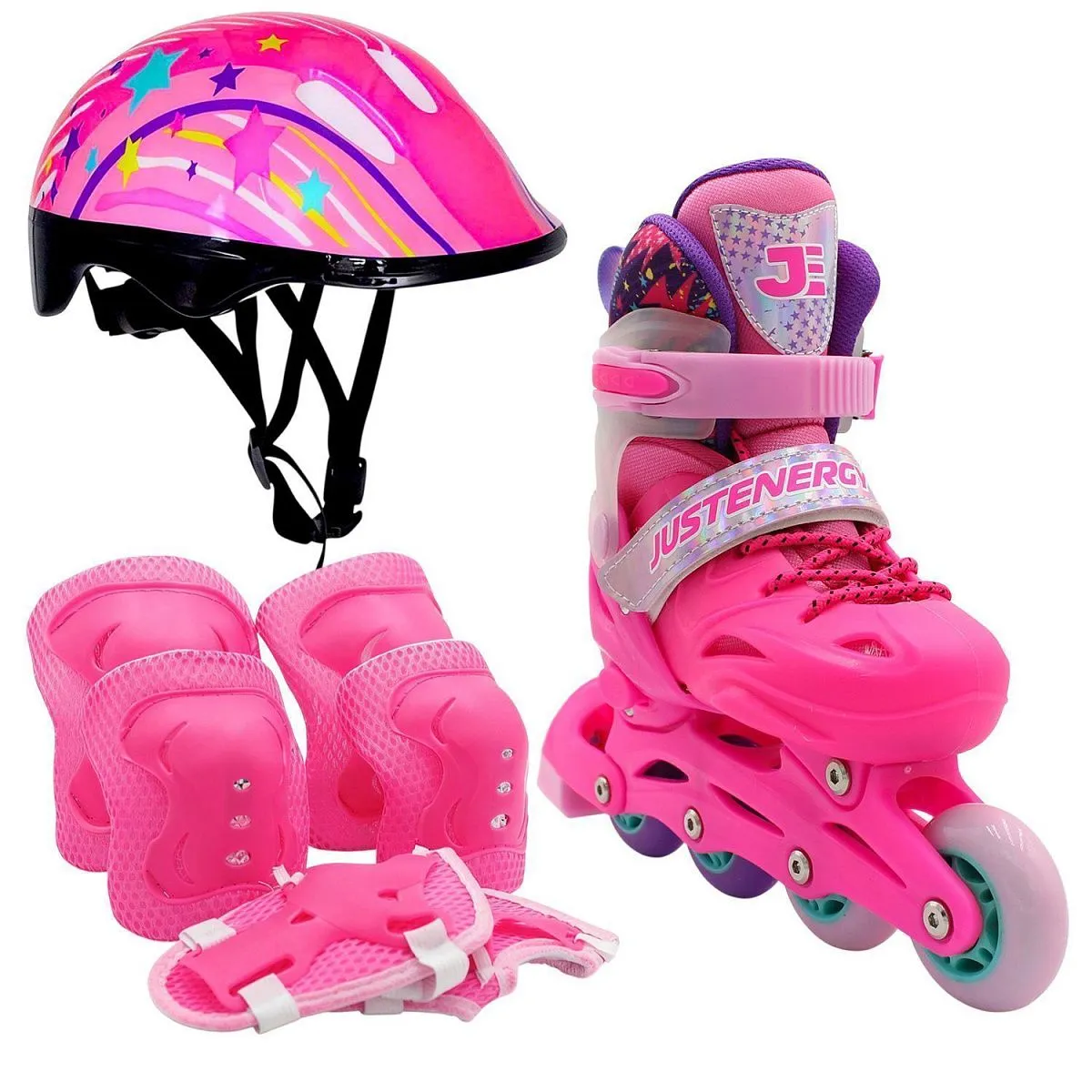 Роликовый комплект JE-SK-P580-54-SET Pink