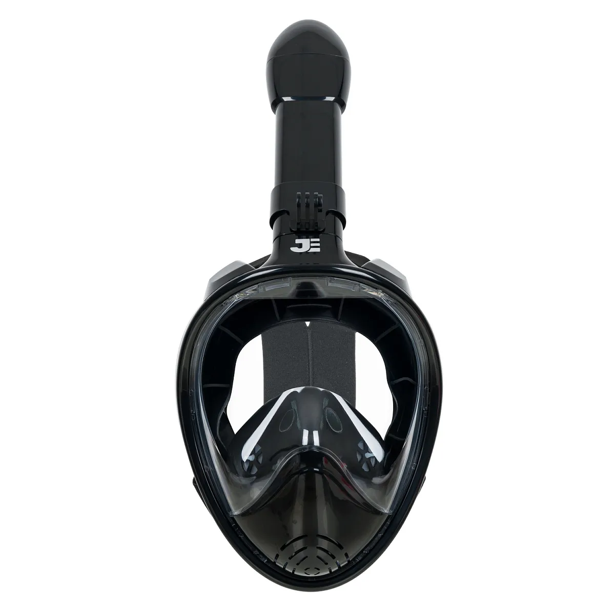 Маска для снорклинга JE-FM-01-BLACK (силикон)